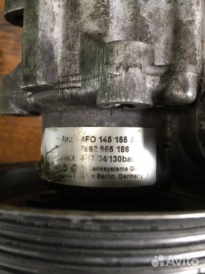 Насос гур Ауди А6 С6/3.0TDI