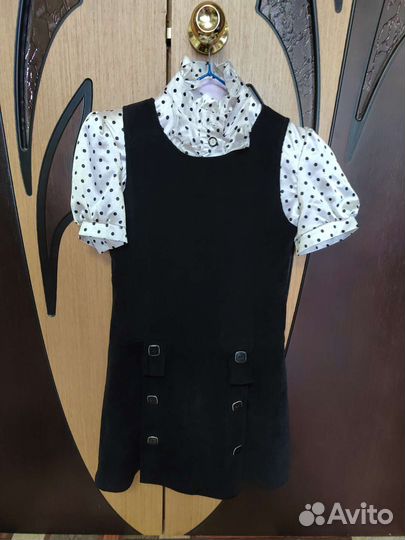 Сарафан вельветовый для девочки