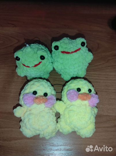 Мягкие плюшевые игрушки ручной работы