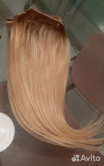 Волосы натуральные 34см б/у