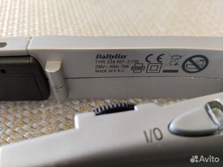 Утюжок для волос babyliss