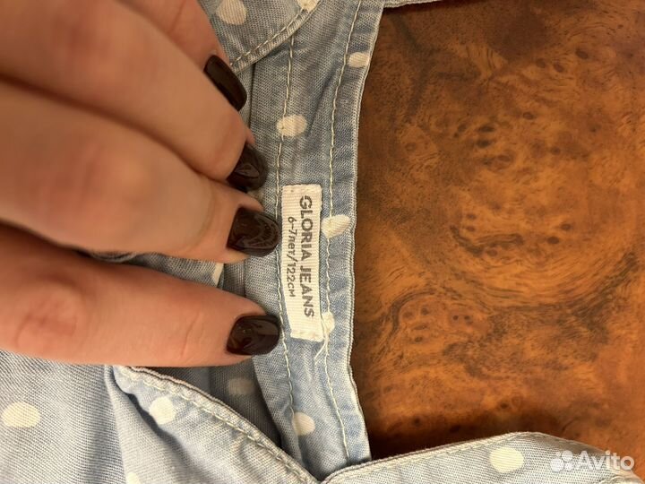 Платье для девочек летнее 122, Gloria Jeans