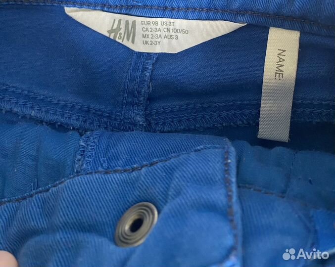 Шорты для мальчика H&M 98 и поло глория джинс 104