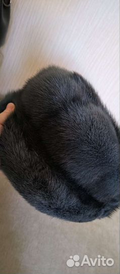 Шапка зимняя меховая женская норковая