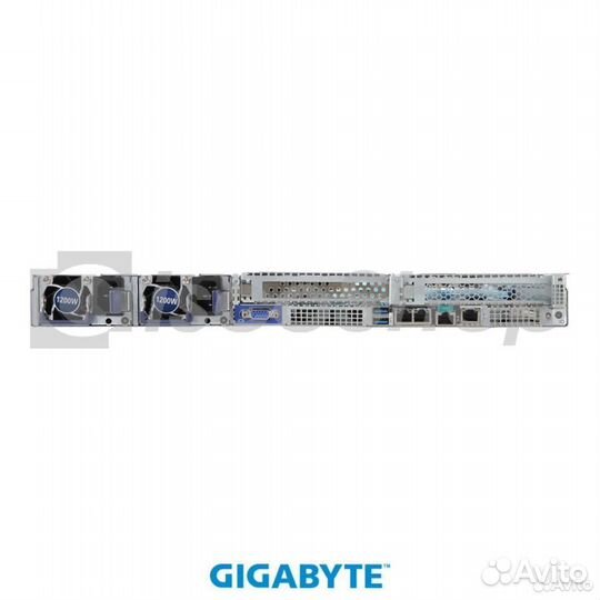 Платформа Gigabyte 1U R181-NA0, До двух процессоро