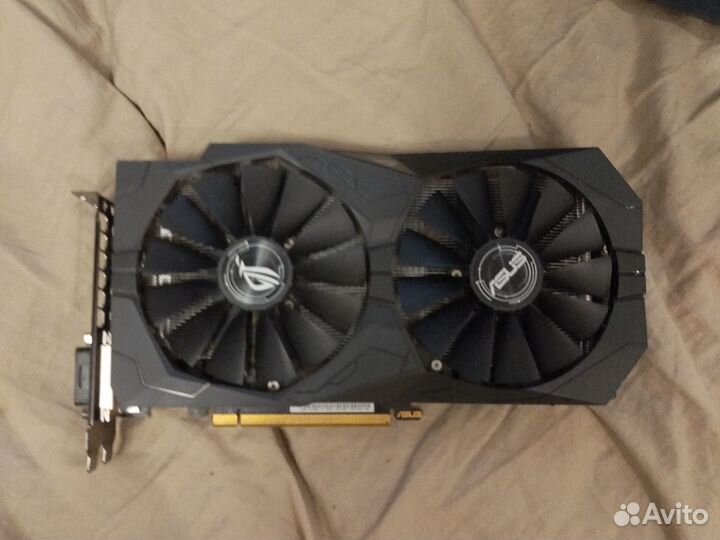 Видеокарта asus strix 1050ti 4 GB