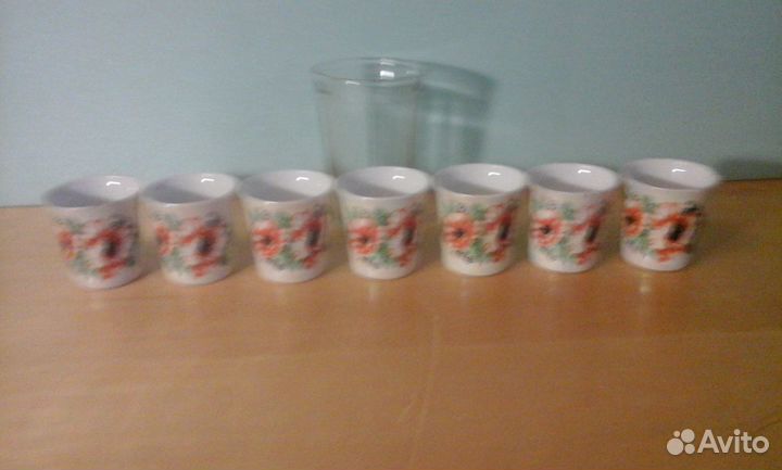 Стаканчики фарфоровые