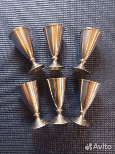 Серебряные рюмки набор Таллин СССР