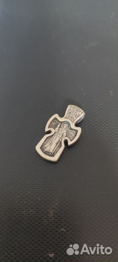 Крест серебро