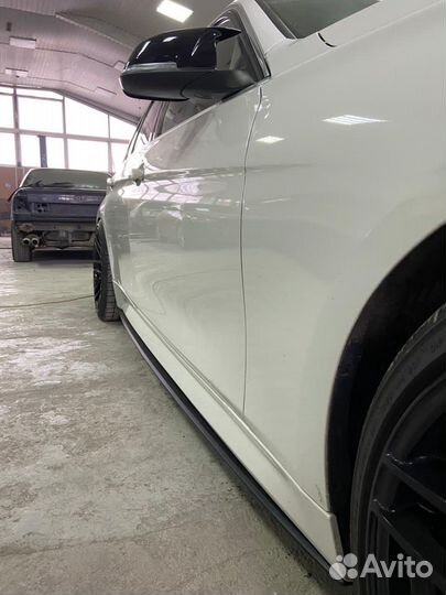 Лезвия порогов м перфоманс бмв ф30 ф10