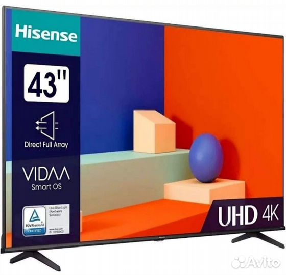 Телевизор Hisense 43A6K, 43