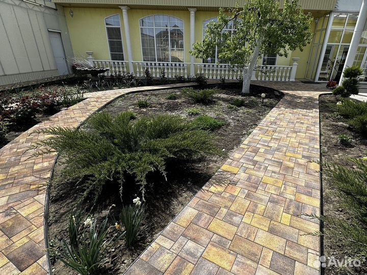 Тротуарная плитка Крупноформатная