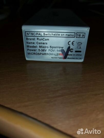 FPV мини камера RunCam micro sparrow