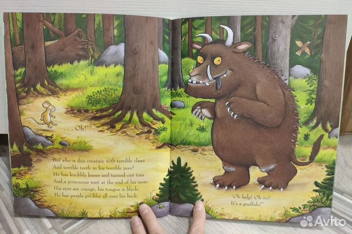 Детская книга на английском The Gruffalo