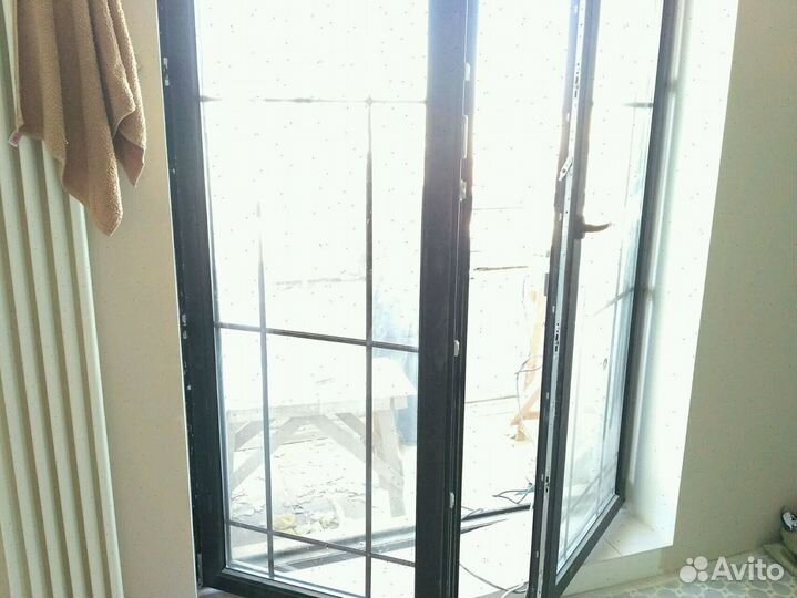 Балконный блок с дверью