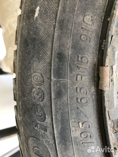 195/65 r15 (зима) + штамповки