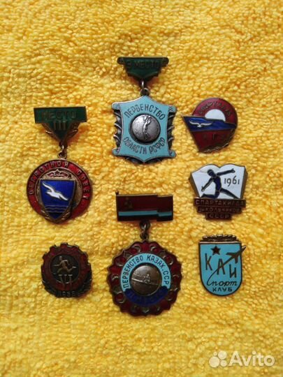 Значки Спорт СССР тм