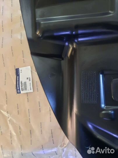 Защита бампера переднего SsangYong Actyon new