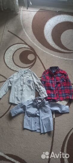 Рубашки на мальчика разные