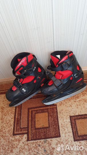 Коньки детские раздвижные р.26-29