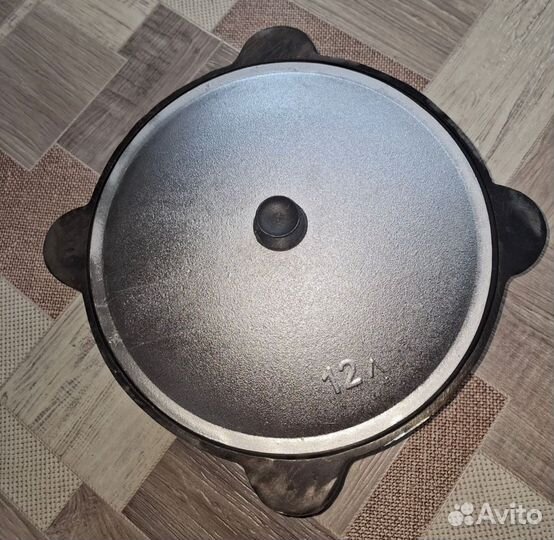 Казан чугунный 12 литров