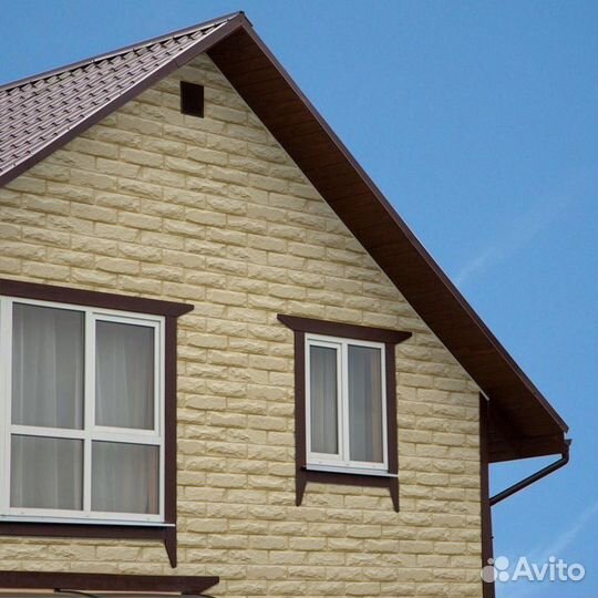 Фасадная панель Grand Line Колотый камень Стандарт
