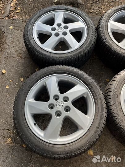 Колеса r17 5/114.3 mazda зимние 67.1