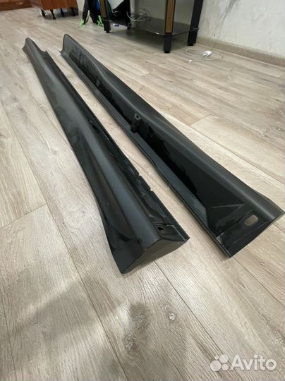 Пластиковые пороги Mitsubishi ASX