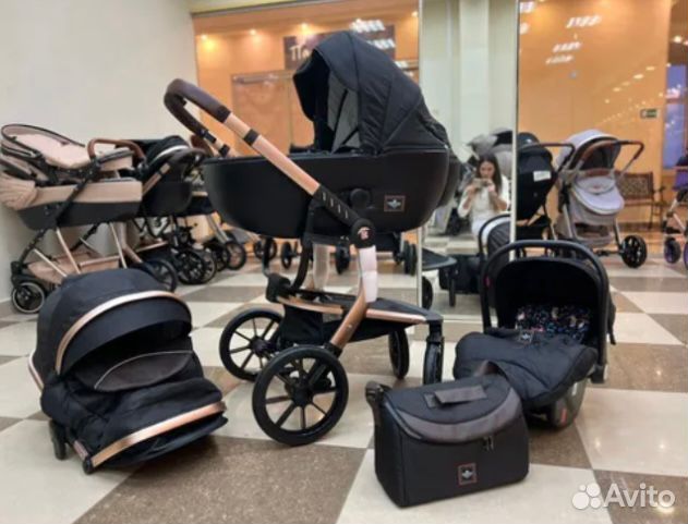 Коляска 3 в 1 teknum