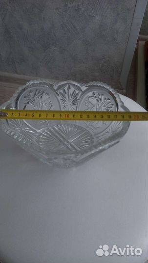 Хрустальная ваза,салатницы.ссср