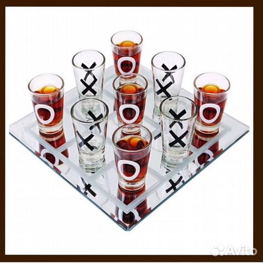 Игра крестики-нолики/Рюмки