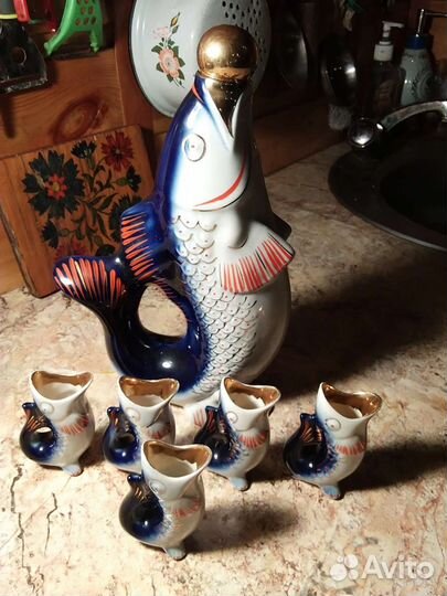 Керамические рыбы СССР