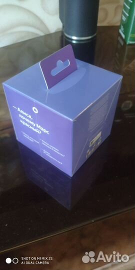 Яндекс Станция lite с алисой 2 с часами на дисплее