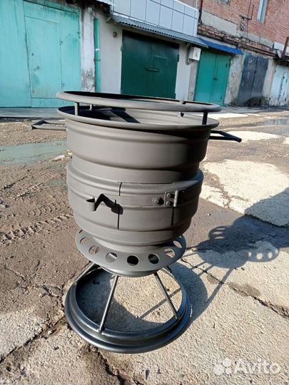 Печь под казан