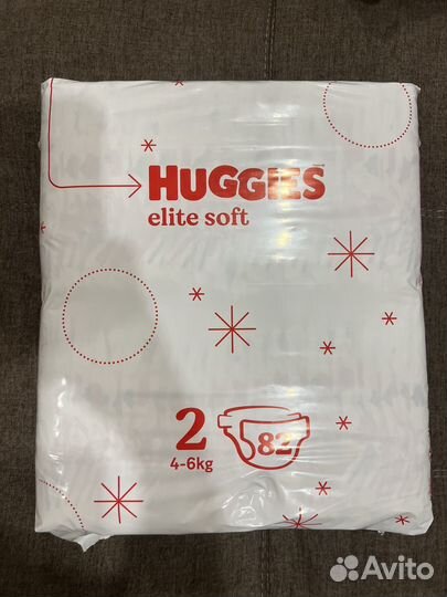Подгузники huggies elite soft 2