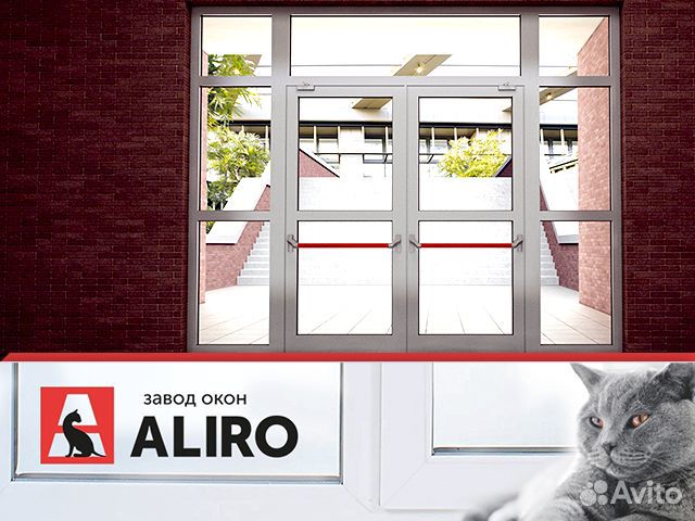 Алюминиевые и пластиковые входные двери