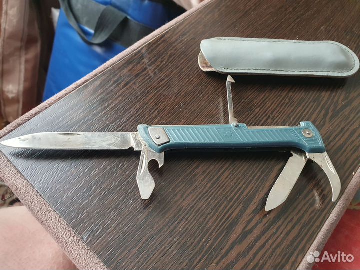 Нож перочинный СССР с чехлом