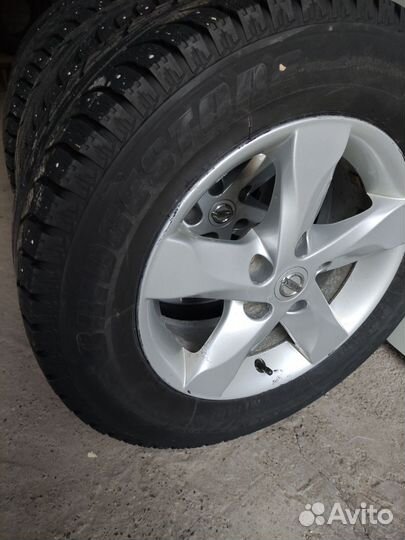 Комплект зимних колес r16 nissan qashqai