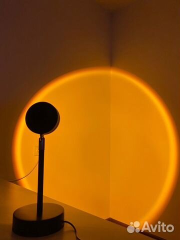 Лампа закат, sunset lamp, закатная лампа