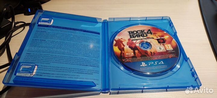 Rock Band 4 диск PS4 + Fender Stratocaster