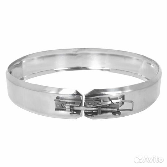 Хомут нерж. (aisi 430/0,5мм) с замком