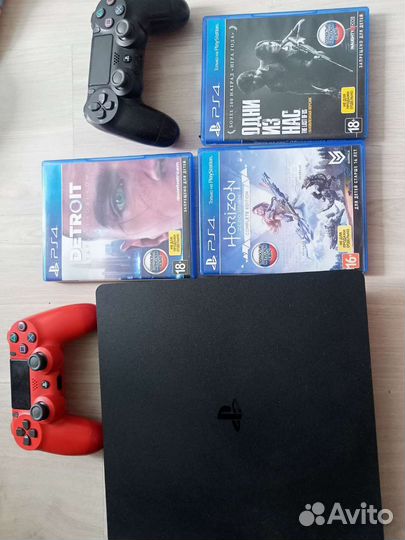 Sony playstation 4 PS4 slim 500gb с играми