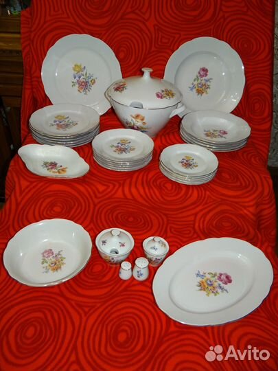 Фарфоровый сервиз гдр