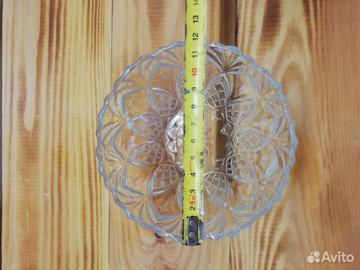 Вазы, салатницы, Конфетница СССР хрусталь