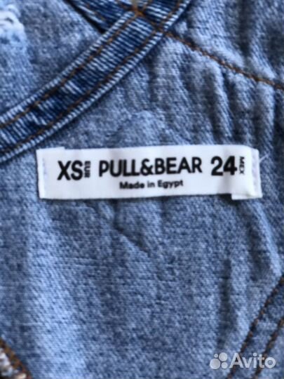 Джинсовый сарафан Pull&Bear