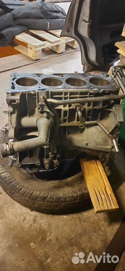 Блок цилиндров (шорт-блок)с документами 1AZ toyota