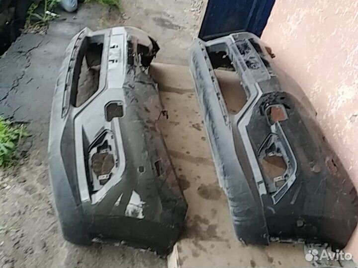 Передний бампер Nissan x-trail