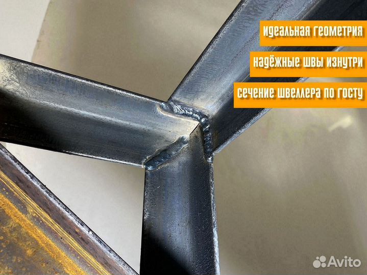 Лестница на металлокаркасе бесплатная доставка