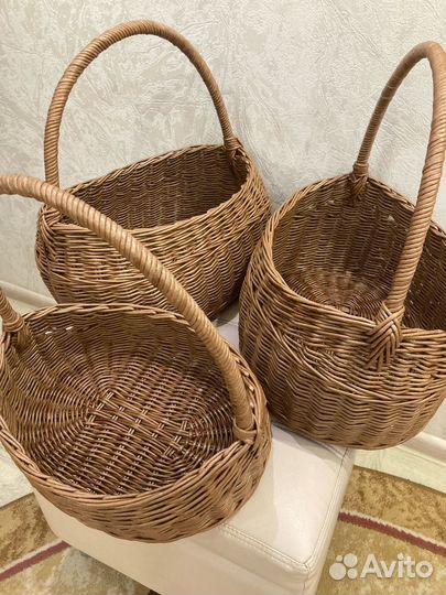 Плетеные корзины