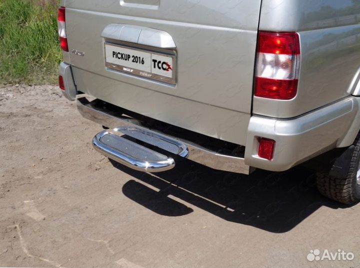 Фаркоп UAZ Pickup 2015- крюк под квадрат